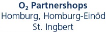 o2 Vertriebspartner
Homburg, Homburg-Einöd,
St. Ingbert